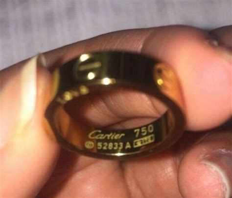 cartier ring fake|cartier 750 ring 52833a ito.